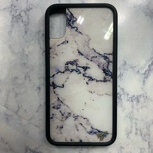 Wildflower IPhone X Marble Case